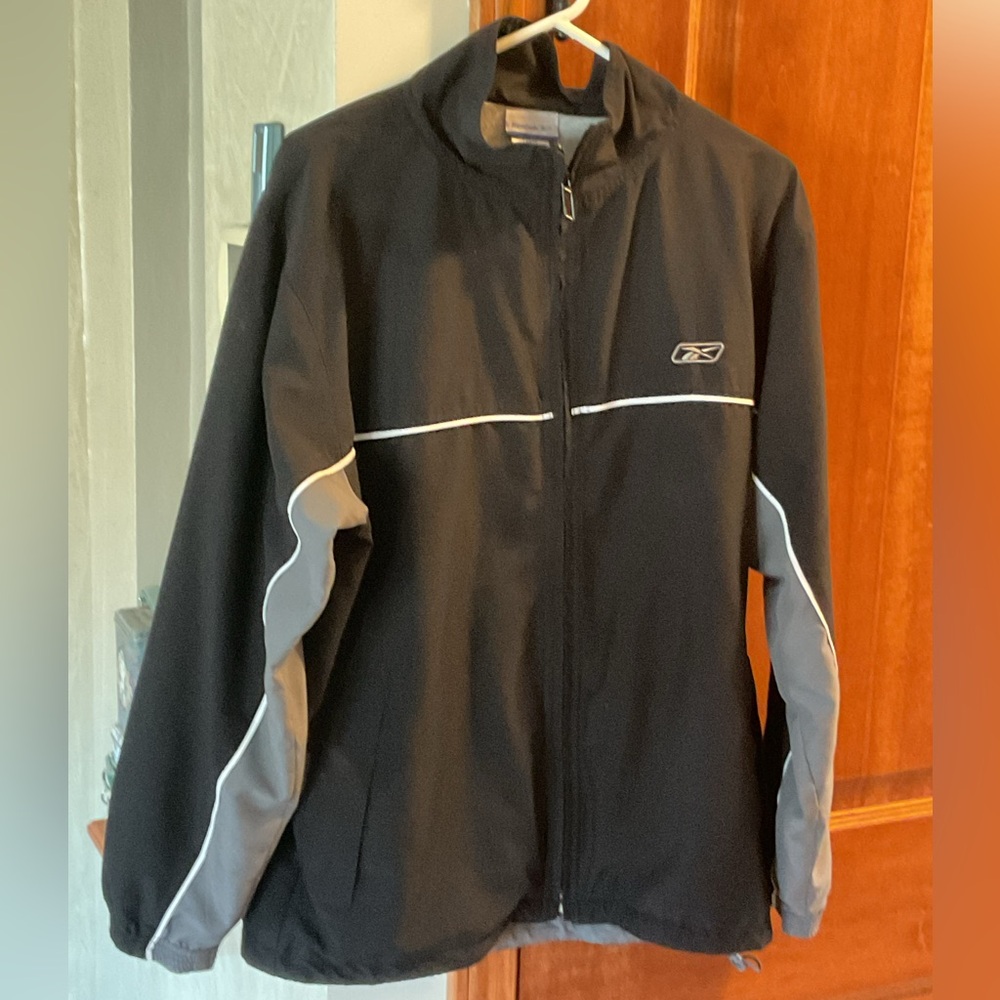 Men’s Reebok Zip-Front Jacket, Size Large